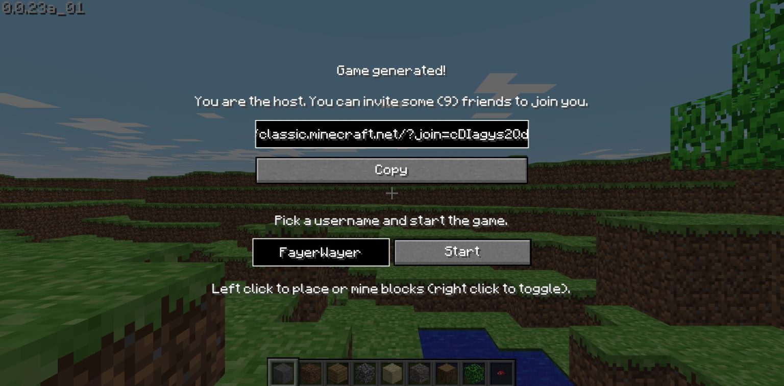 ¿Quieres jugar a la primera versión de Minecraft gratis ...